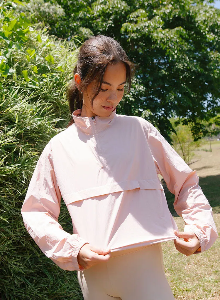 HAZY HALF-ZIP PULLOVER