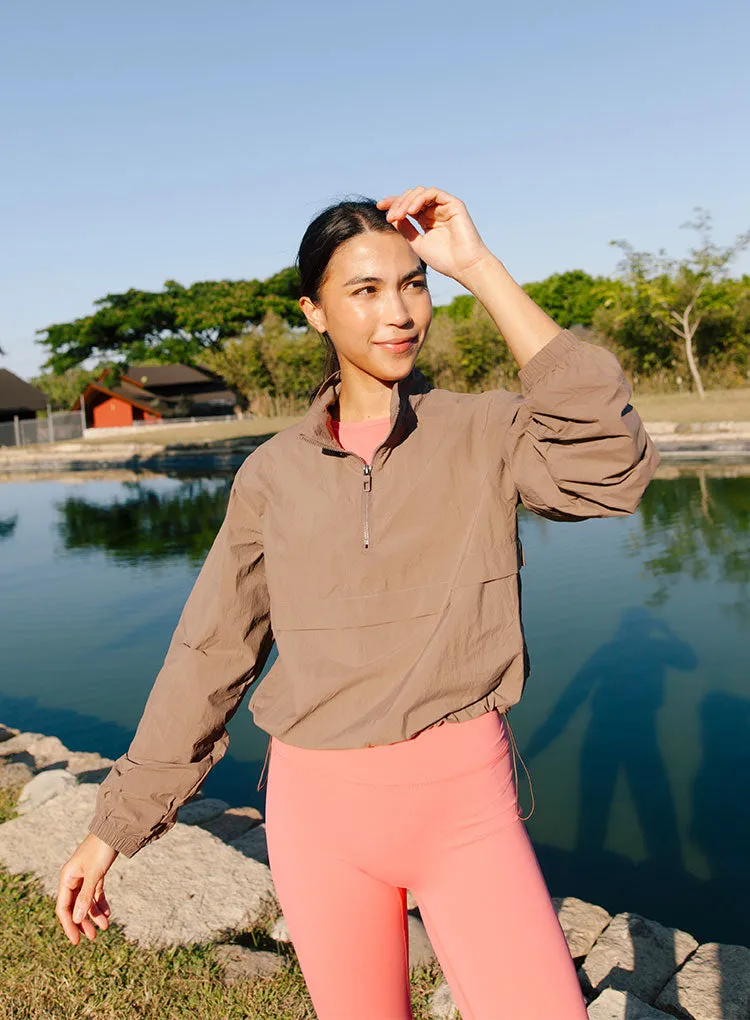 HAZY HALF-ZIP PULLOVER