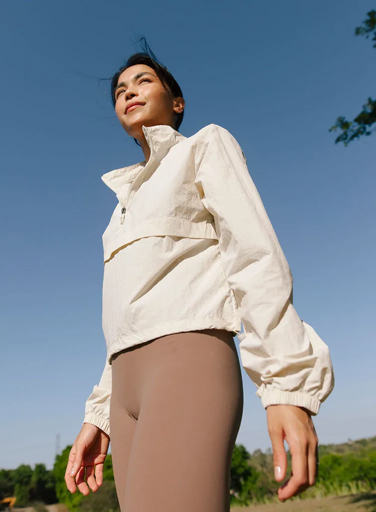 HAZY HALF-ZIP PULLOVER