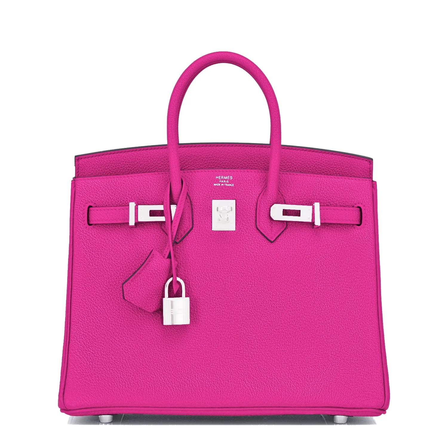 Hermes Birkin 25 Magnolia Capucine Jewel Pink Red Orange Verso Bag Z Stamp, 2021