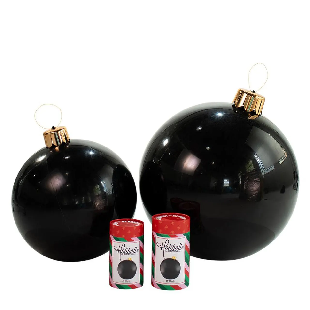 HOLIBALL- 18" BLACK INFLATABLE BALL