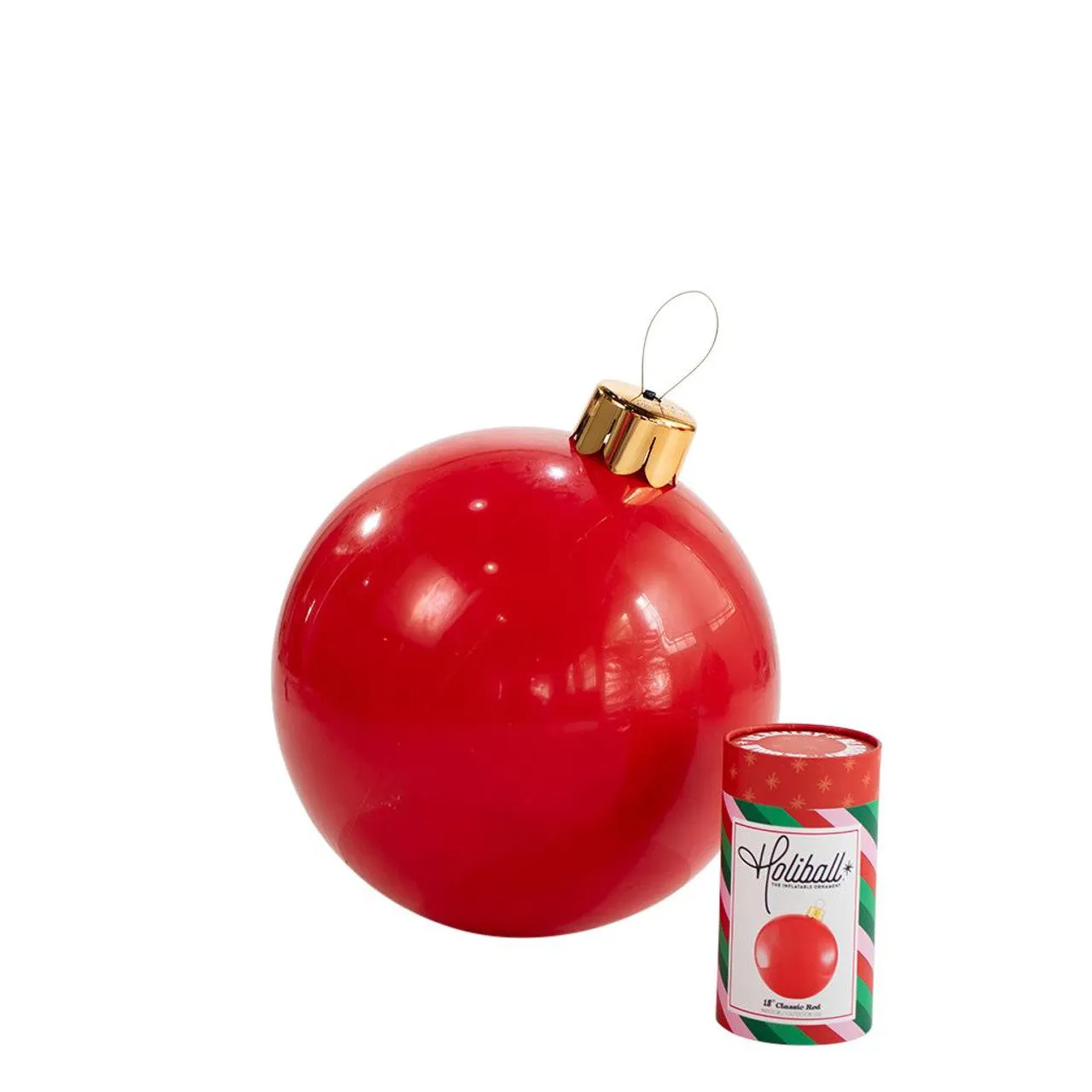 HOLIBALL- 18" RED INFLATABLE BALL
