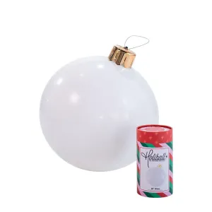 HOLIBALL- 30" WHITE INFLATABLE BALL