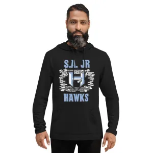 Hoodie ~ Jr Hawks Brick Wall Logo Unisex Lightweight