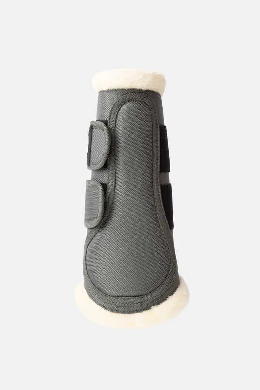 Horze Nature Made Leisure Brushing Boots Olive Green