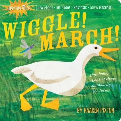 Indestructibles Book - Wiggle! March!