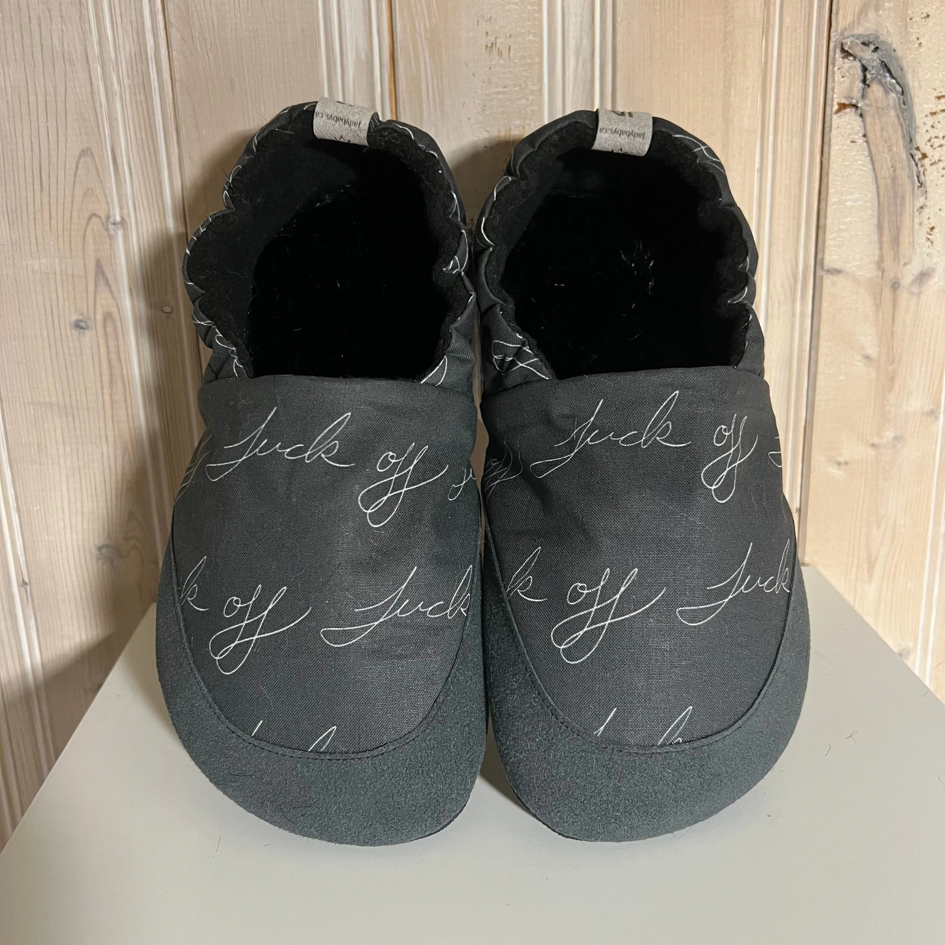 JadyLadys - Slip on shoe - Fuck off
