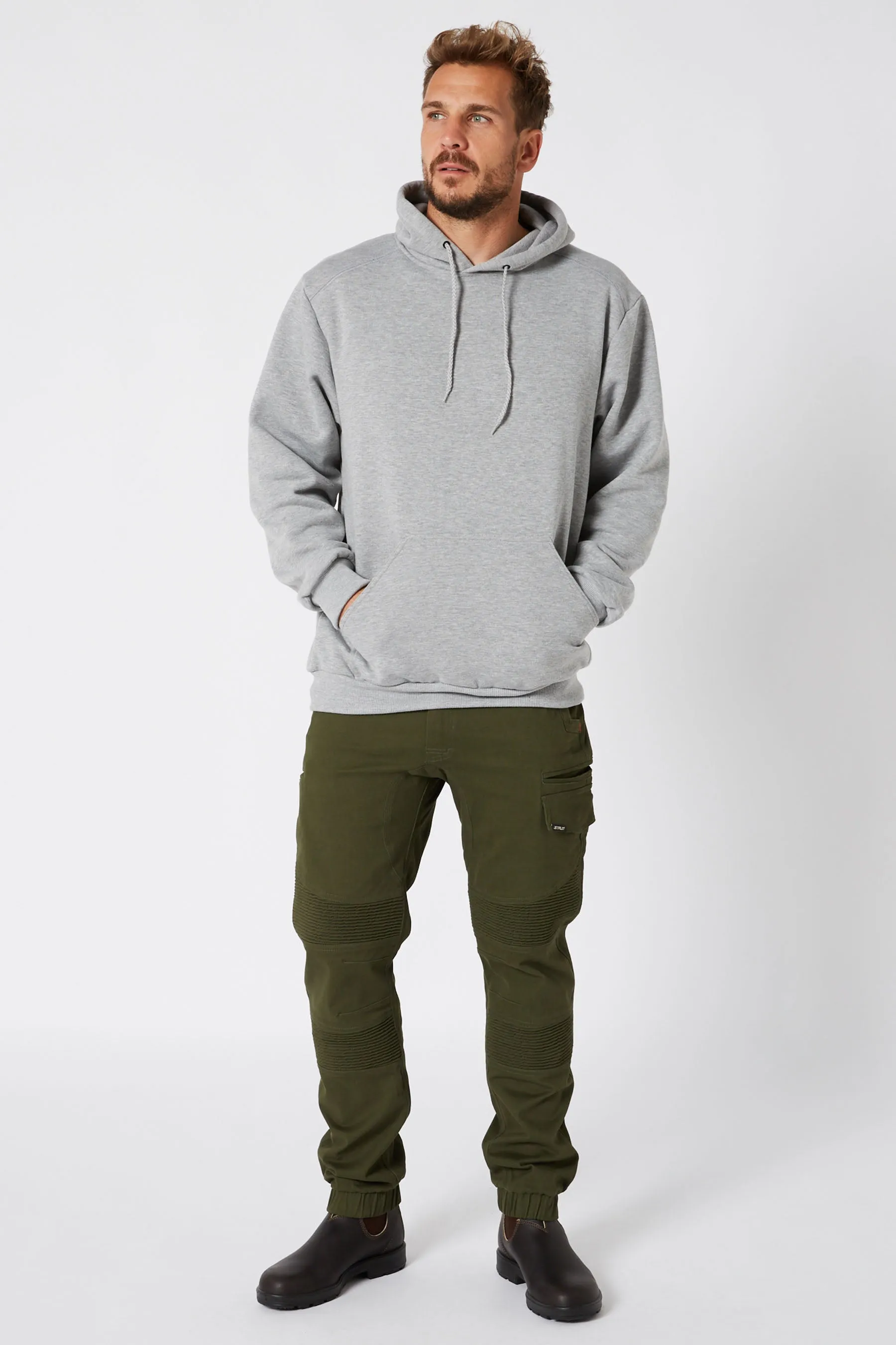 Jetpilot Fueled 2 Mens Pullover Hoodie - Heather