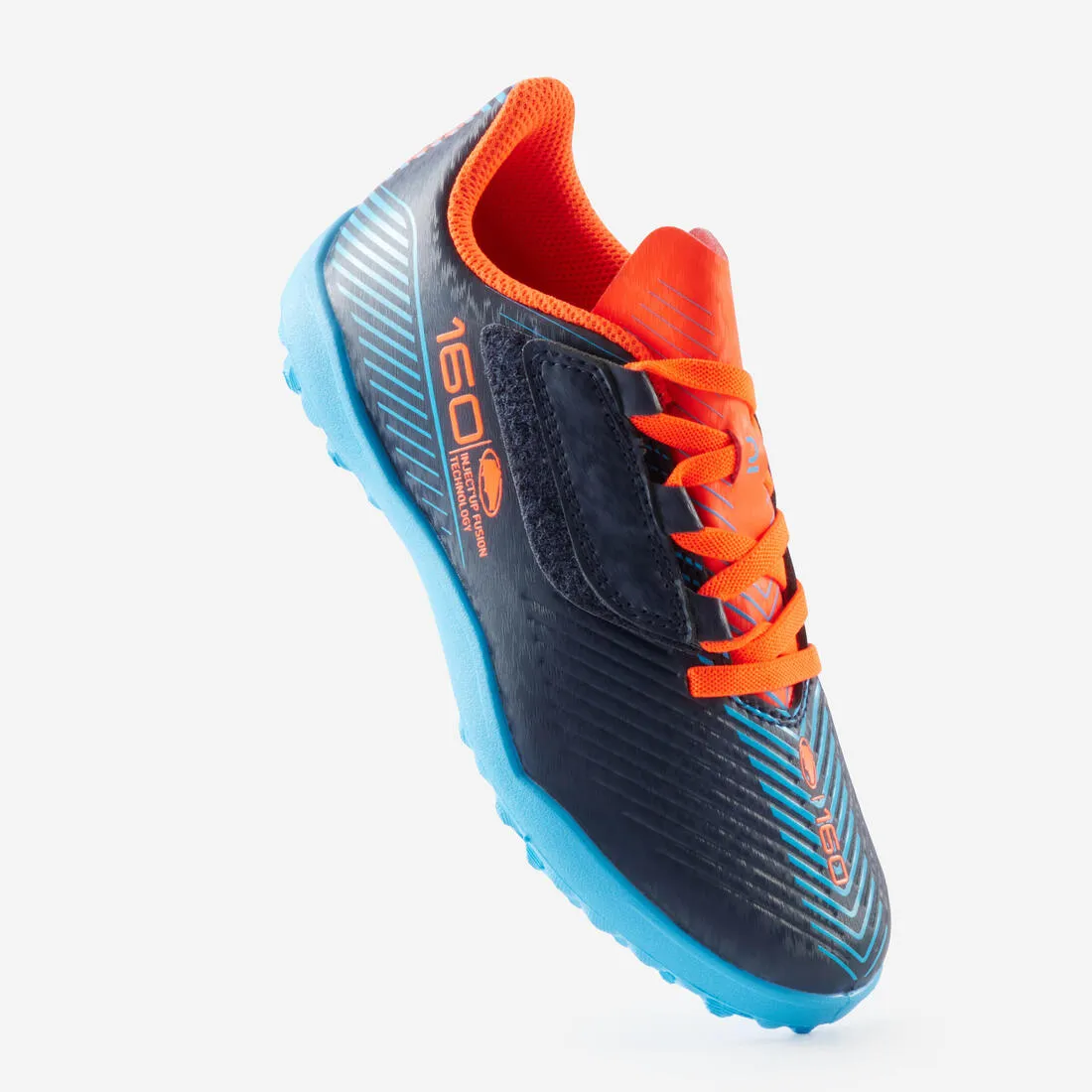 Kids' Rip-Tab Football Boots 160 Easy Turf