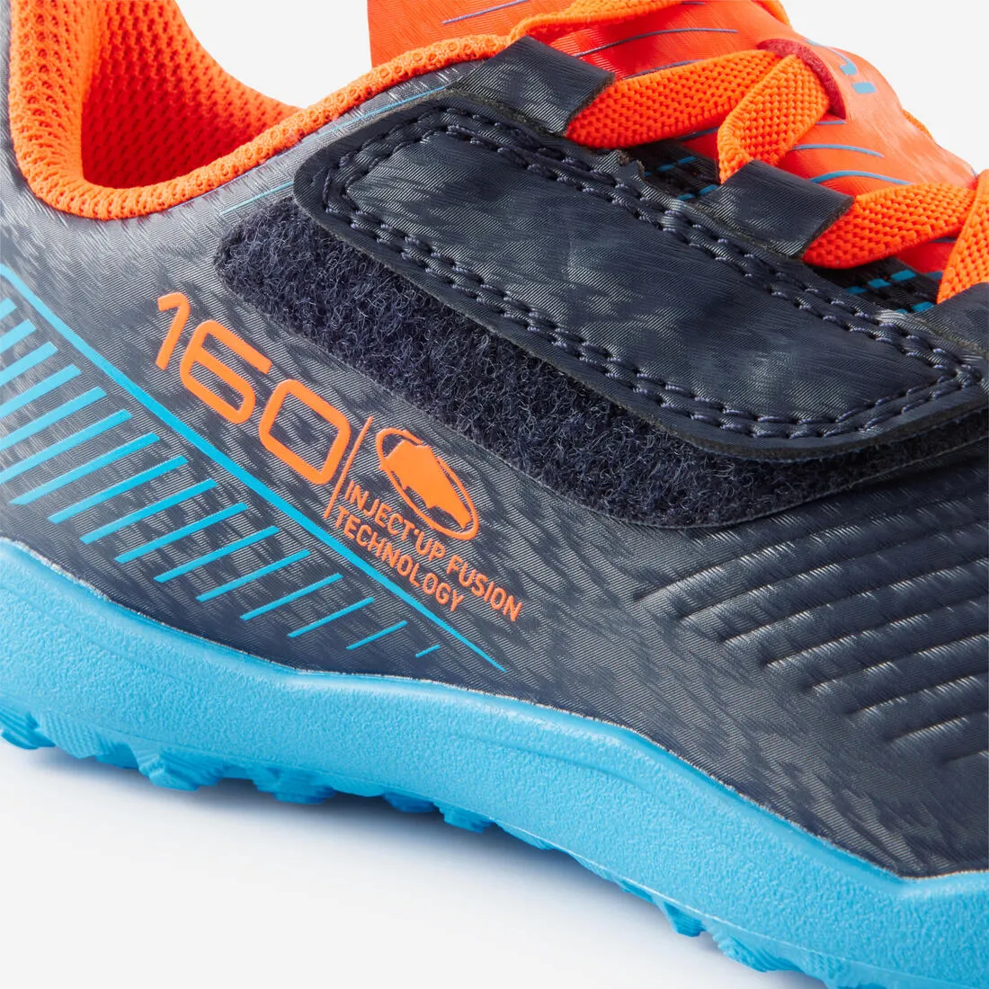 Kids' Rip-Tab Football Boots 160 Easy Turf