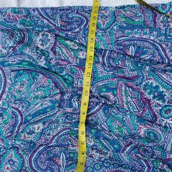 Lauren Ralph Lauren paisley cotton skirt.S/‎ M