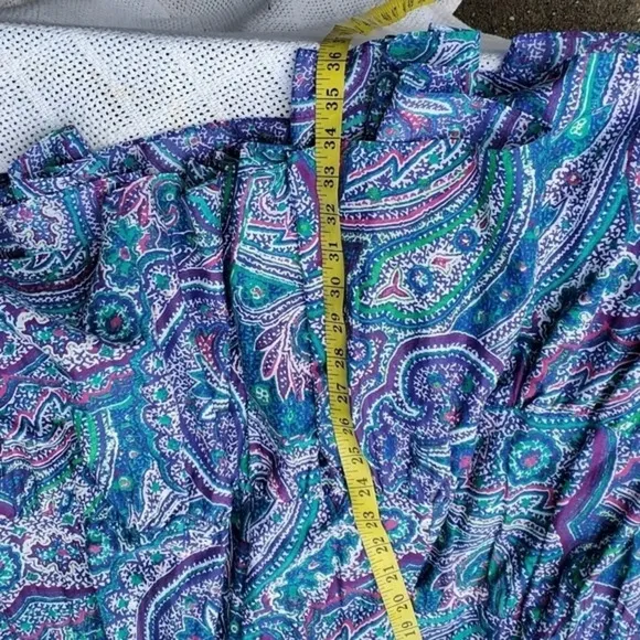 Lauren Ralph Lauren paisley cotton skirt.S/‎ M