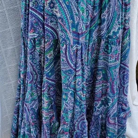 Lauren Ralph Lauren paisley cotton skirt.S/‎ M