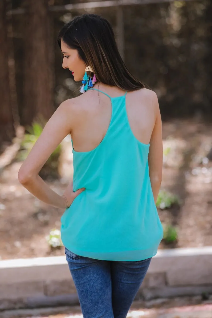Leah Woven Cami