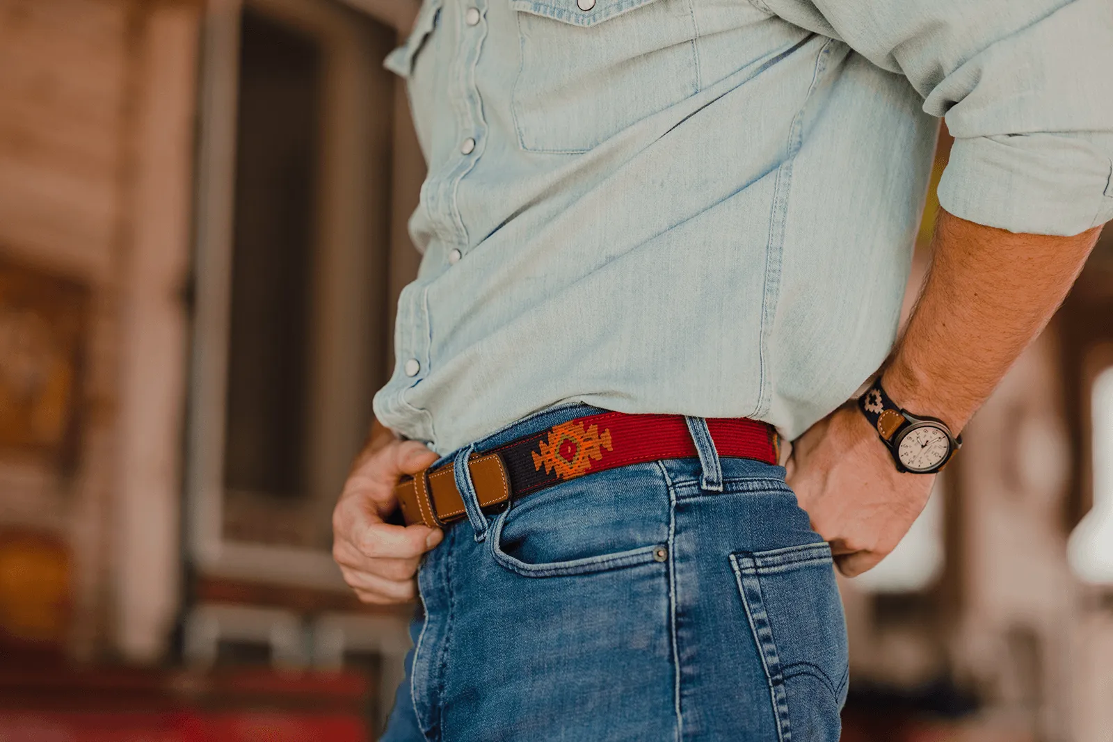 Limited Edition: El Mundo Woven Belt