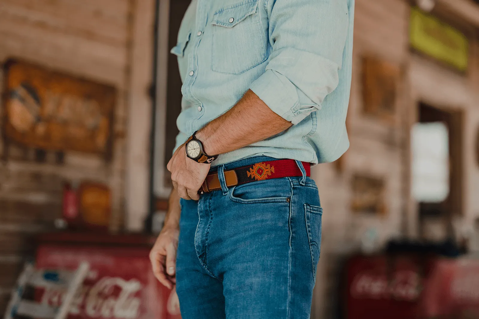 Limited Edition: El Mundo Woven Belt