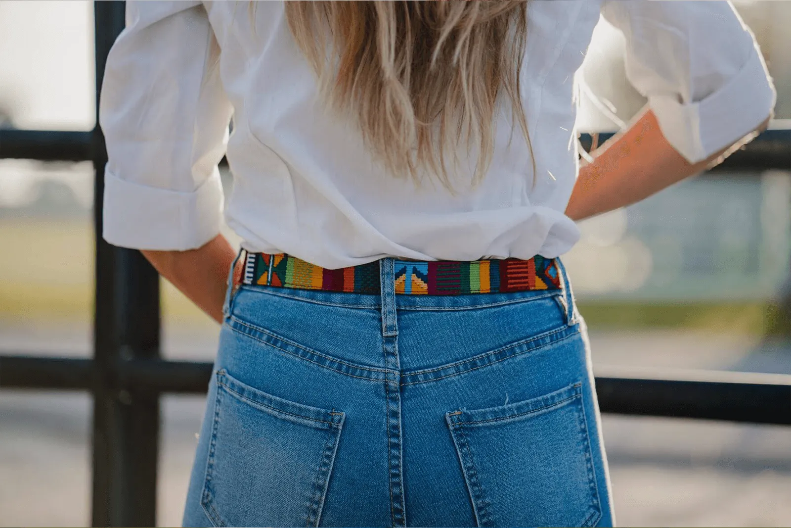 Limited Edition: San Marcos Women's Woven Belt