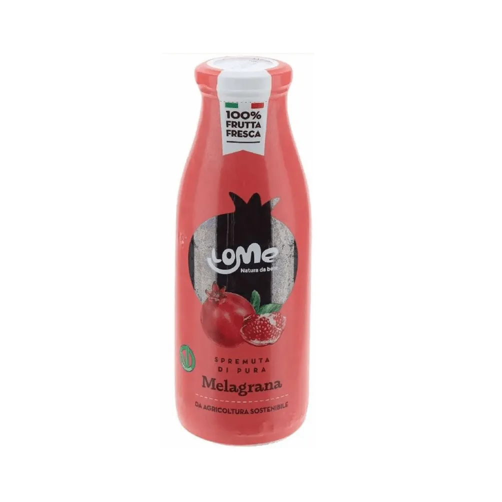 Lome spremuta di  melagrana Granatapfelsaft im Glas 500 ml - SONDERANGEBOT