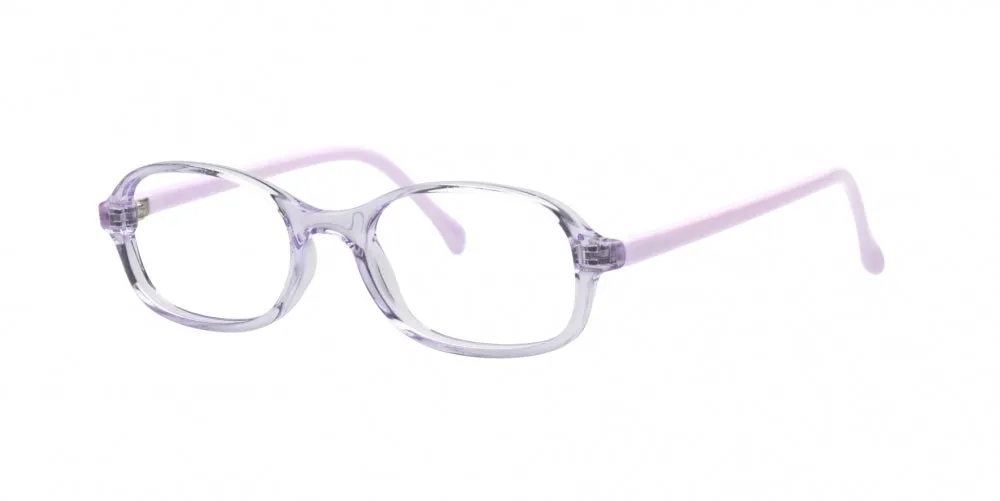 Loris Kids Unbreakable Flexible Bendable Rectangle TR90 Eyeglasses, K-210