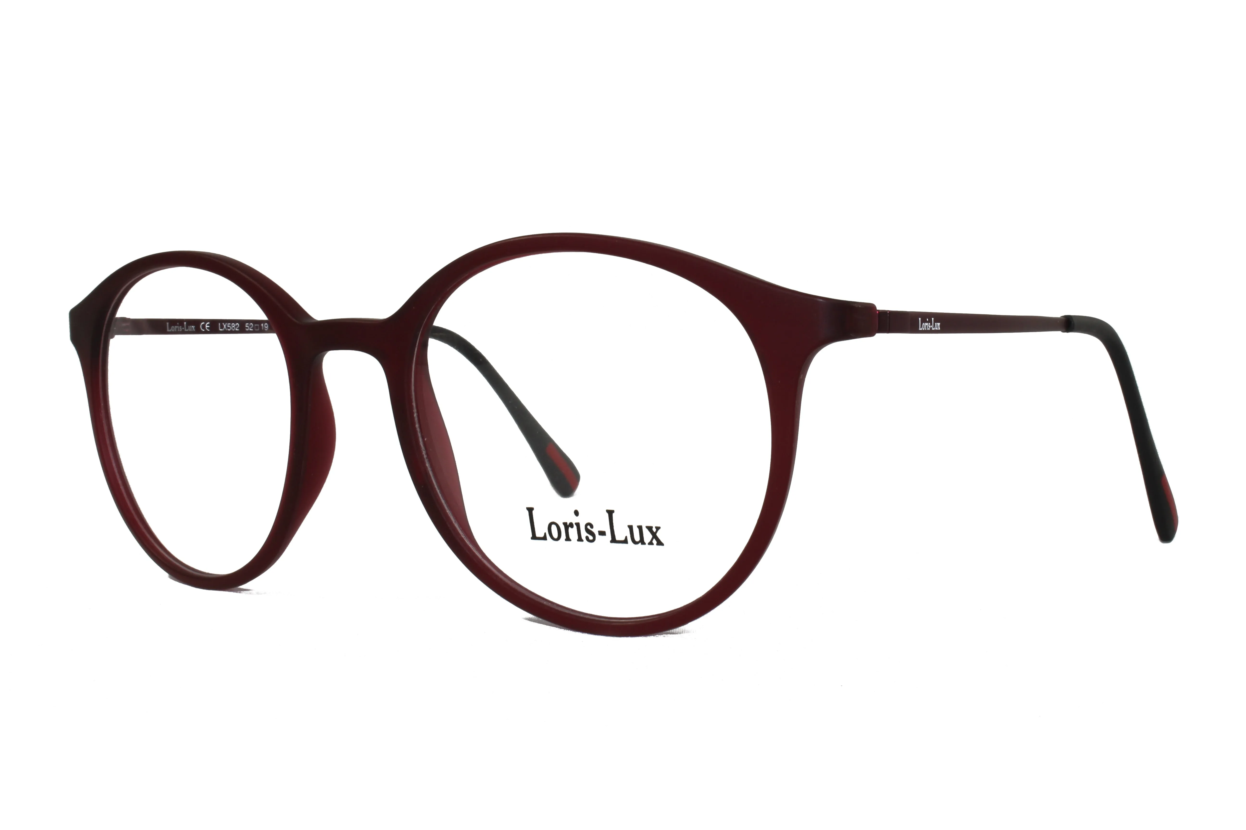 Loris Lux Eyeglasses, Unisex Unbreakable Flexible Bendable TR90 Material, U-582