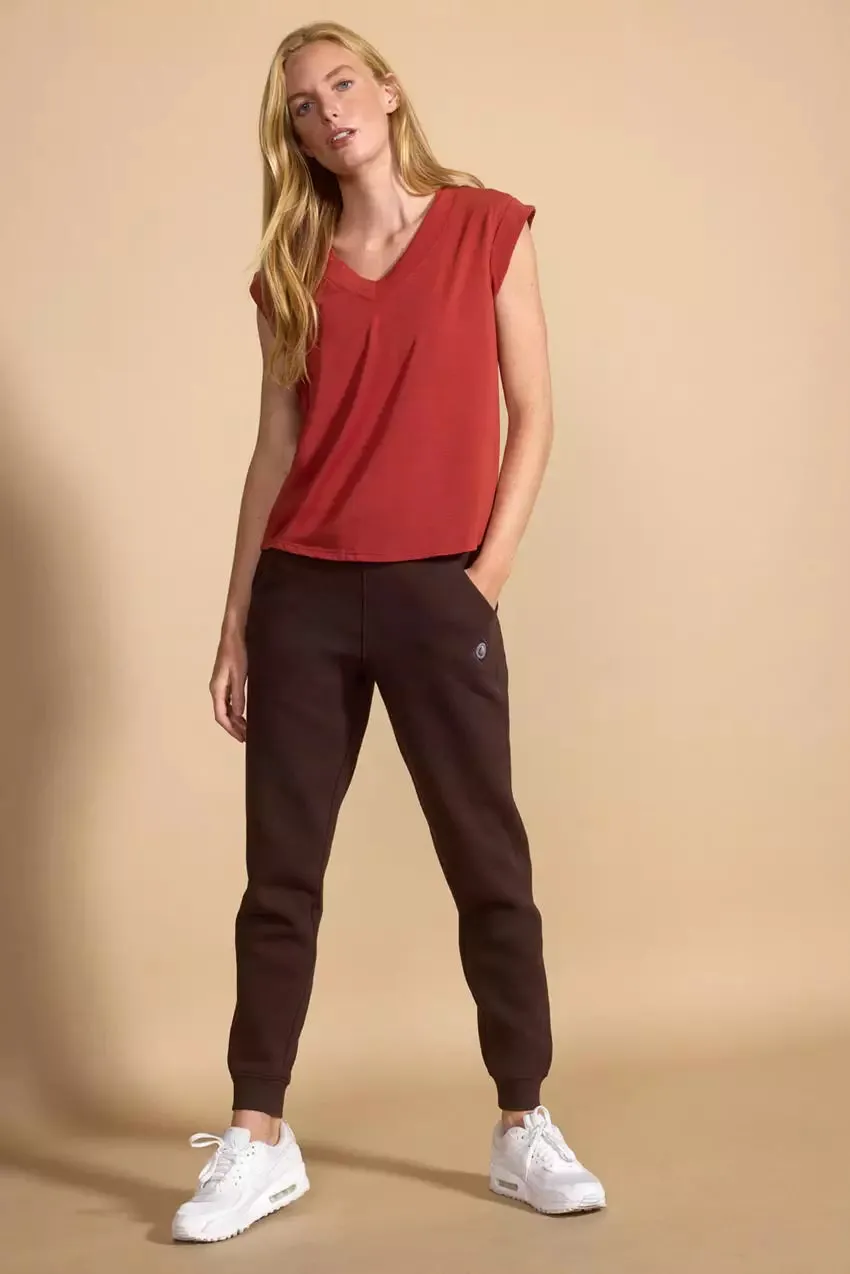 Luxefleece Jogger - Chocolate Brown