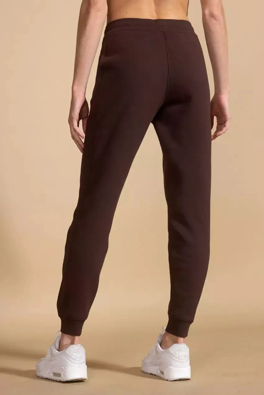 Luxefleece Jogger - Chocolate Brown