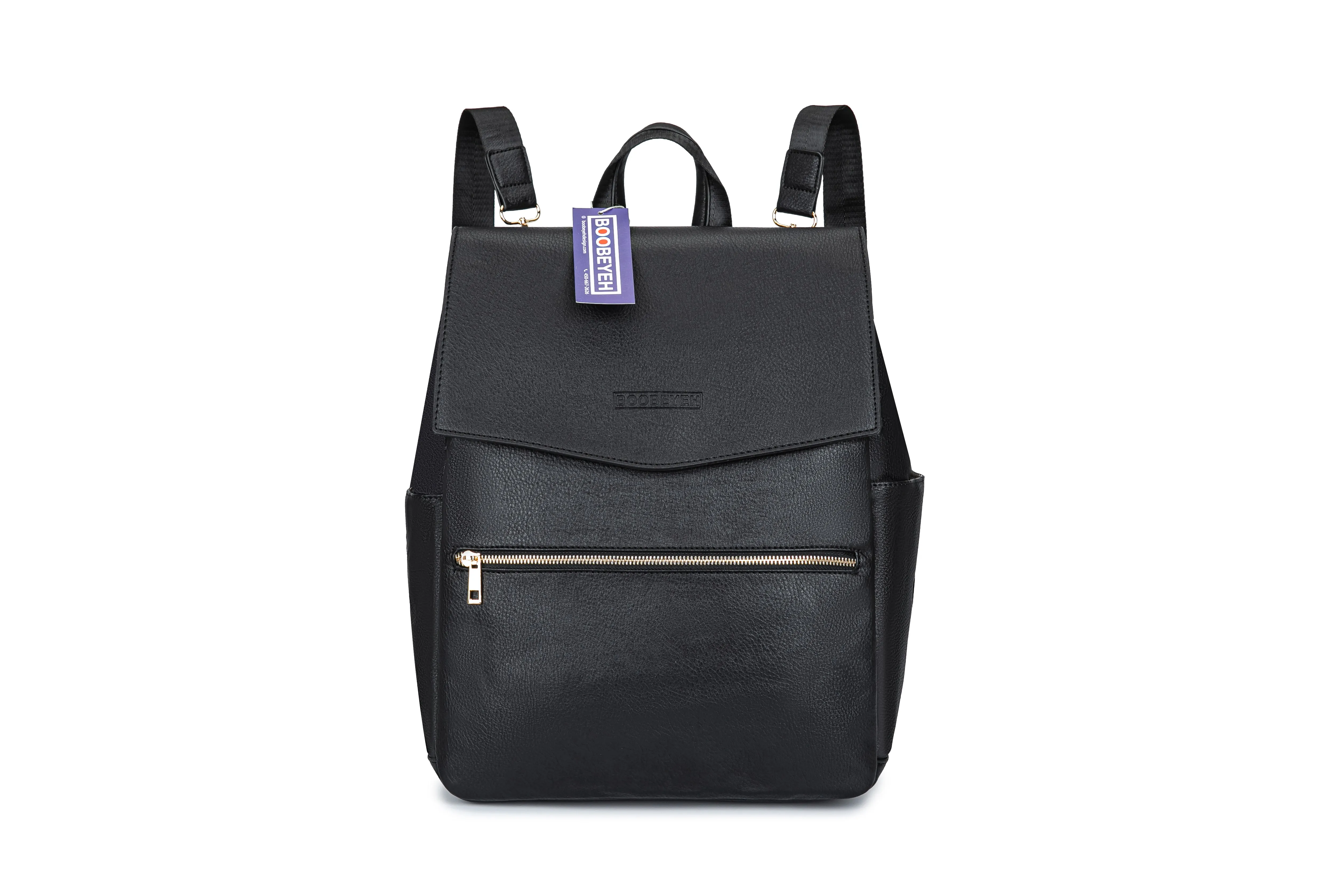 Luxtot Élite stylish diaper bag black for babies.