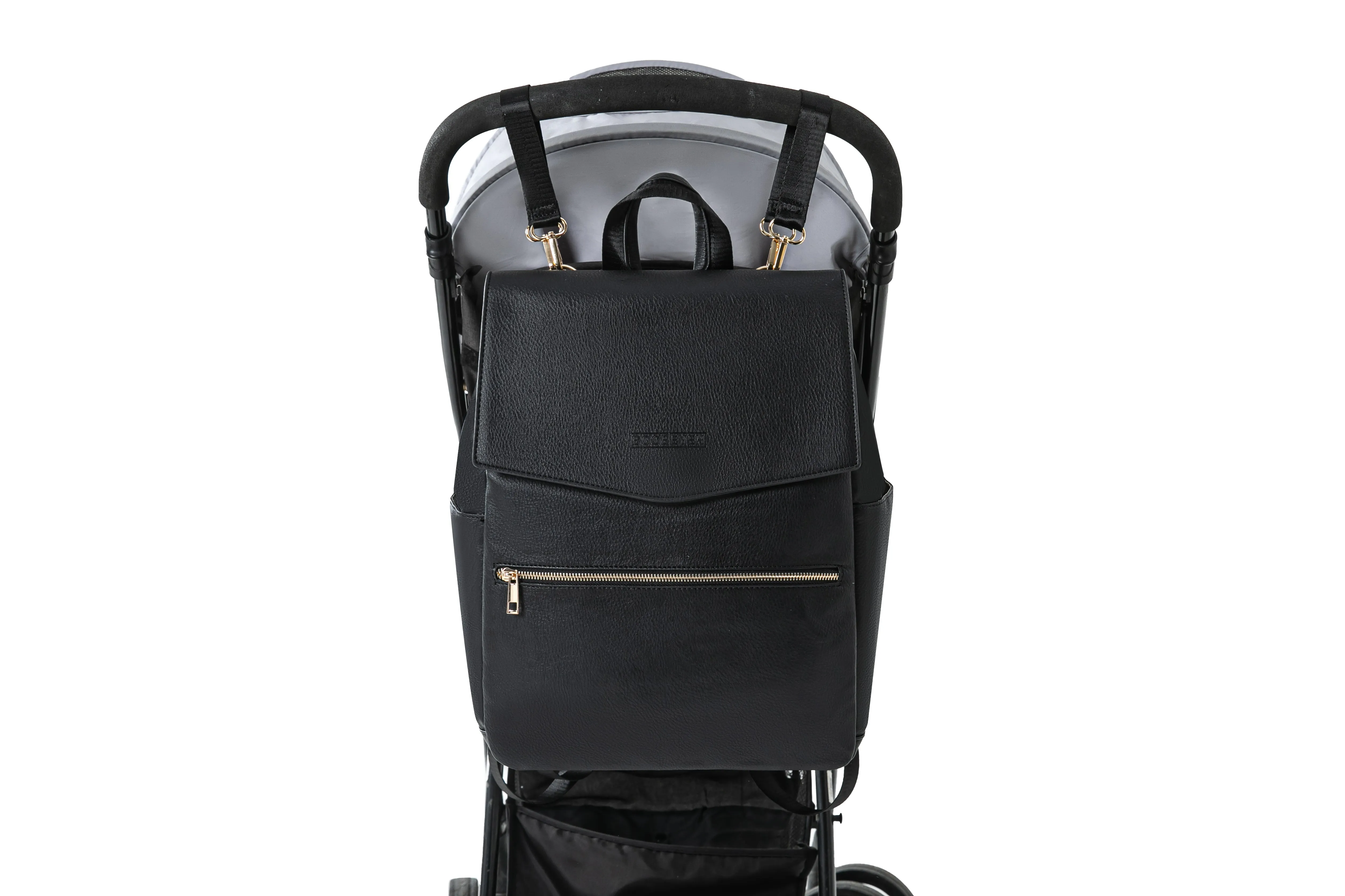Luxtot Élite stylish diaper bag black for babies.