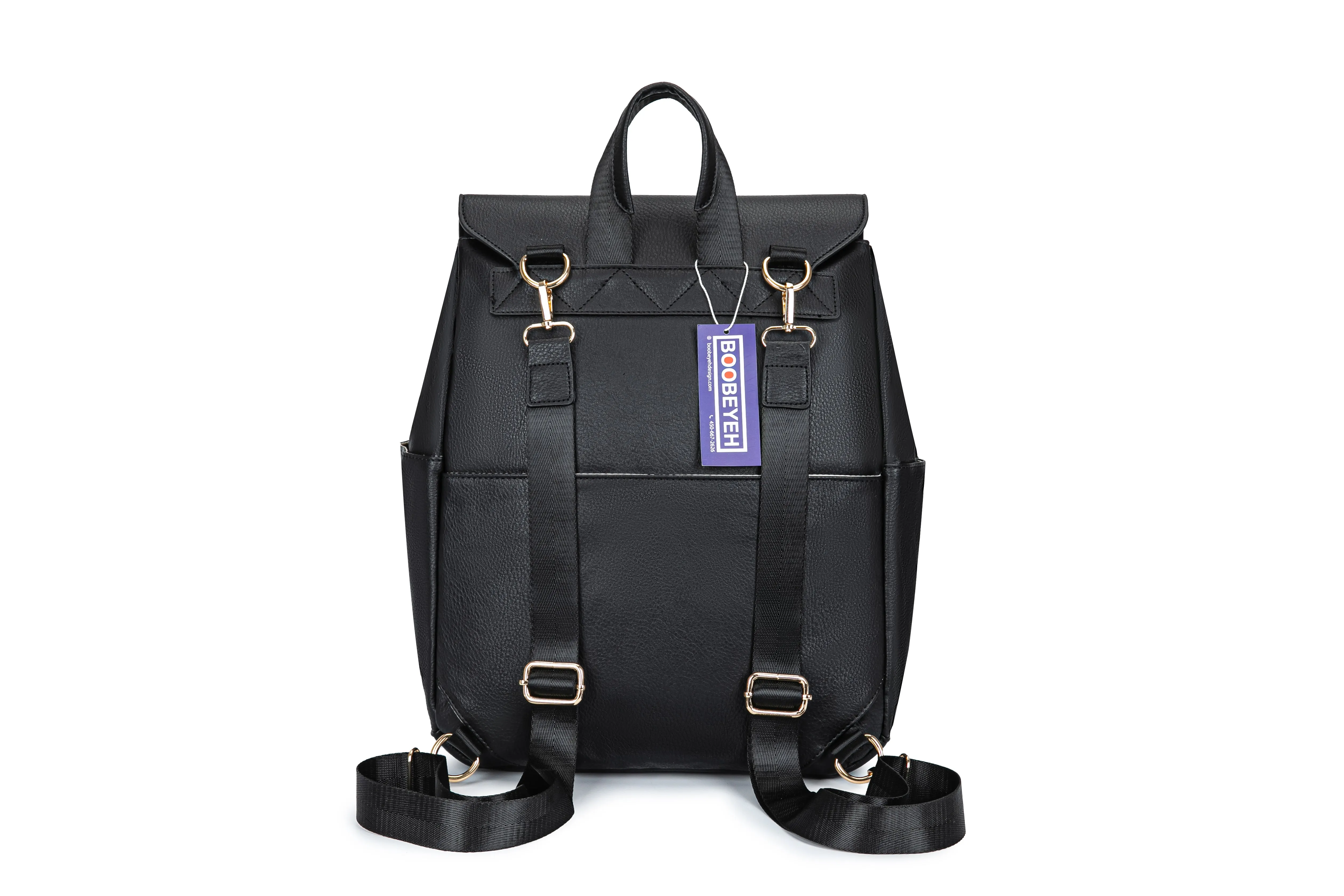 Luxtot Élite stylish diaper bag black for babies.
