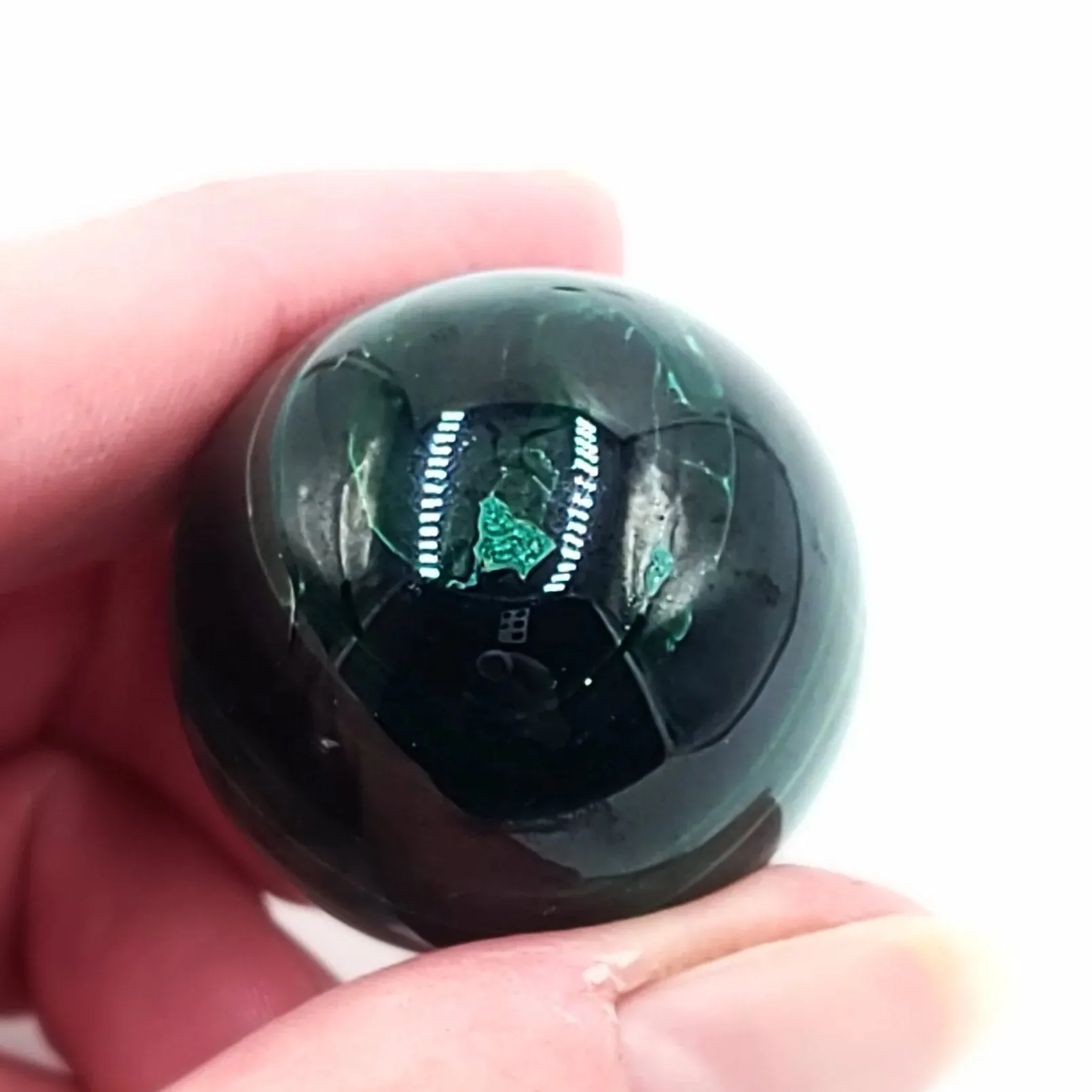 Malachite Sphere 32mm 68g