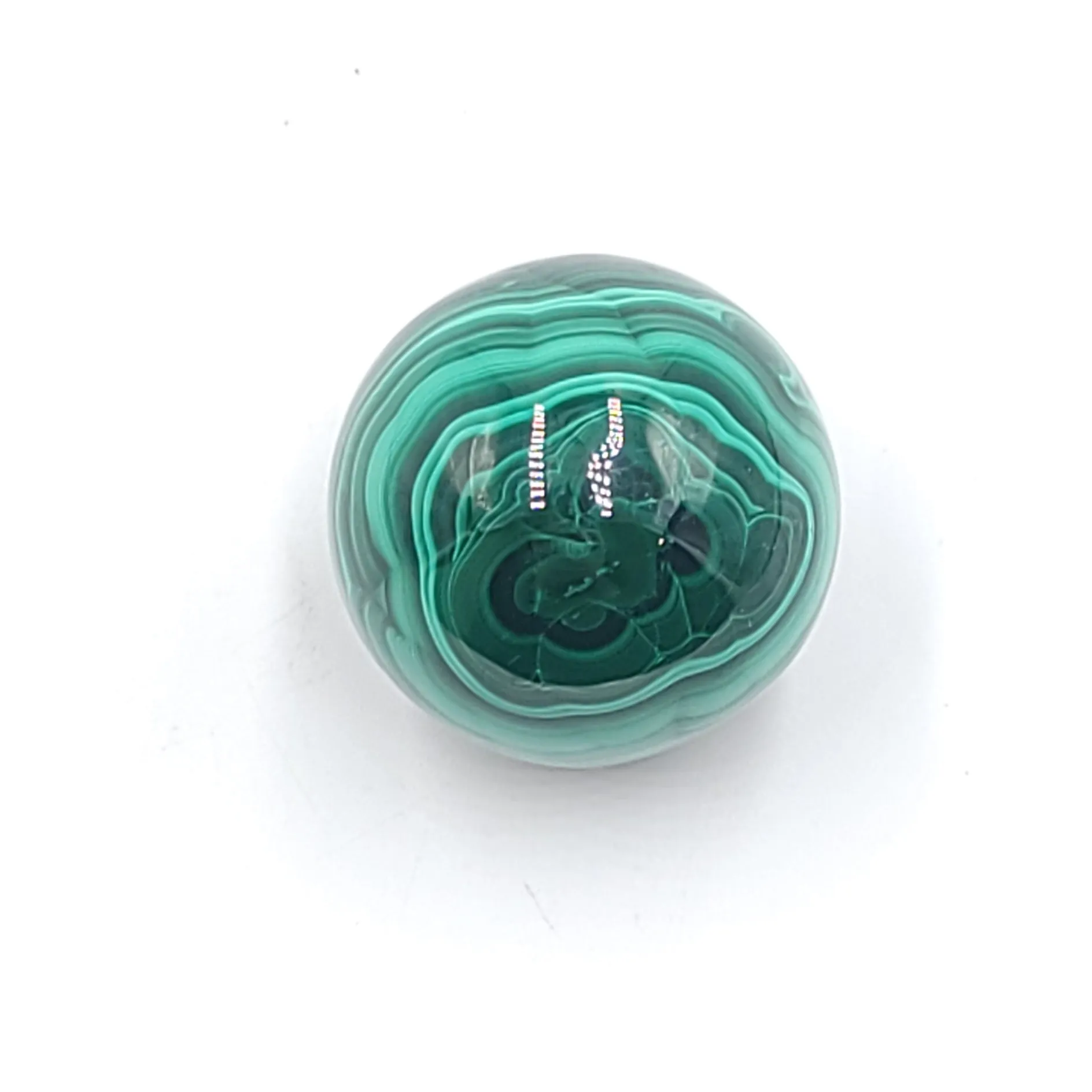 Malachite Sphere 32mm 68g