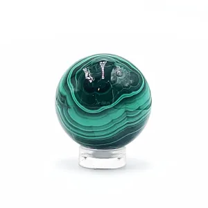 Malachite Sphere 32mm 68g