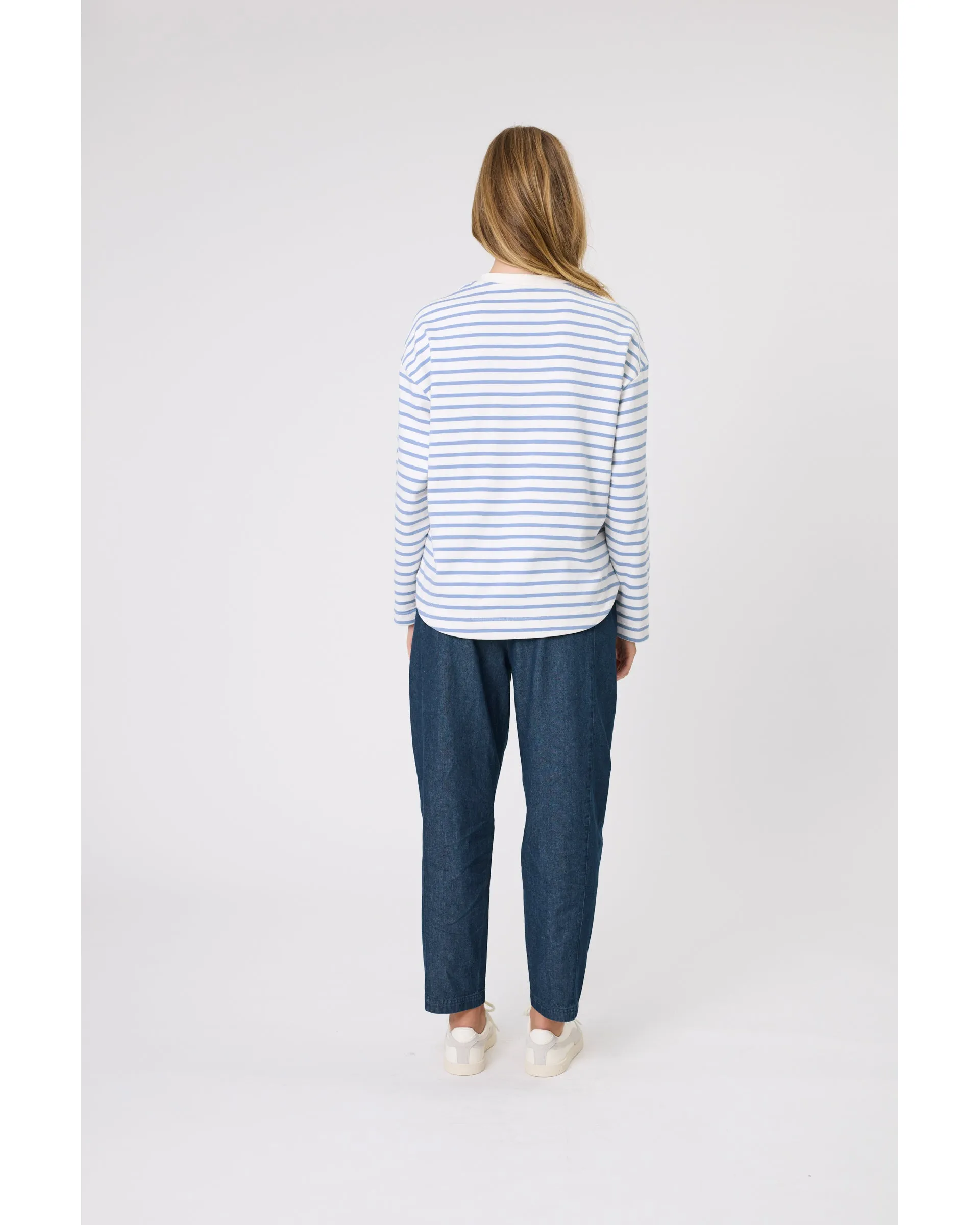 Marlow Solo Crew Sweat  - Power Stripe
