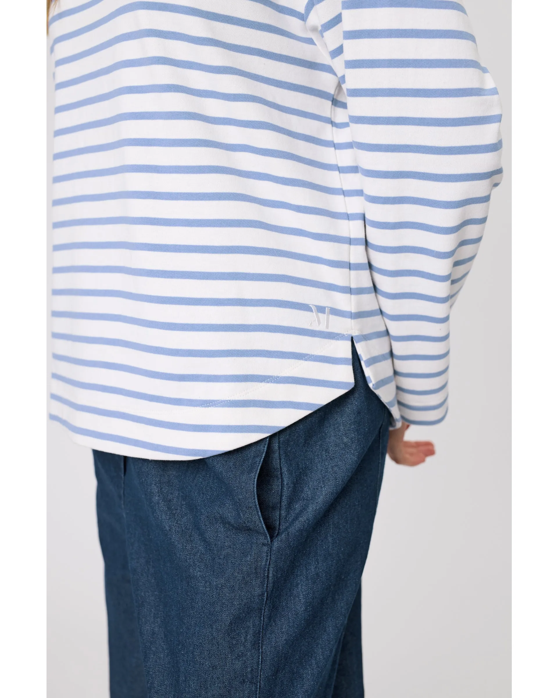 Marlow Solo Crew Sweat  - Power Stripe
