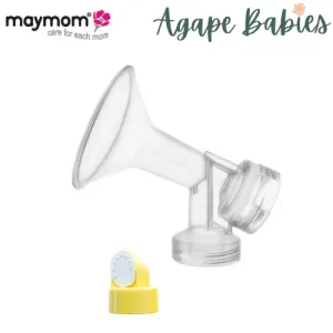 Maymom Flange For Spectra W/Valve and Membrane For Spectra Breast Pumps - 5 Sizes!