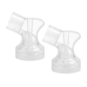 MEDELA PERSONAL FIT BREASTSHIELD CONNECTORS (Pump In Style, Symphony) 2 per pkg.