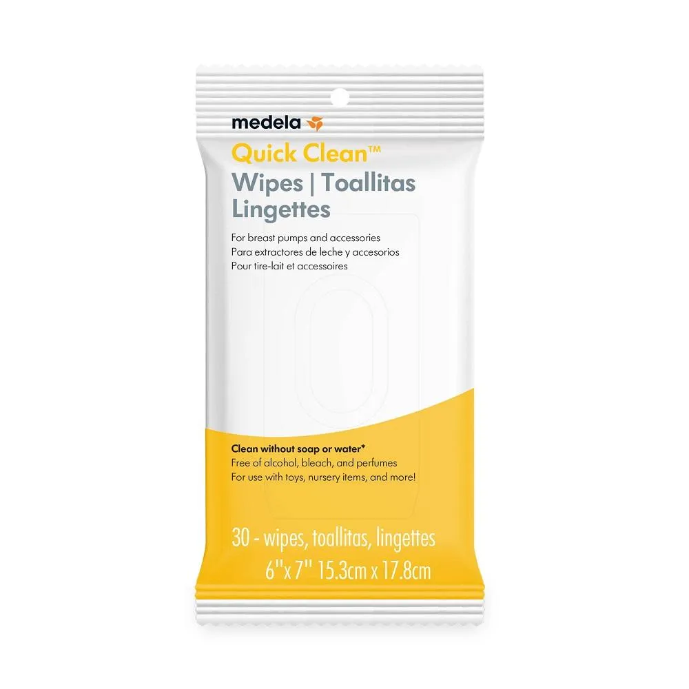 Medela Quick Clean Wipes (30 Count)