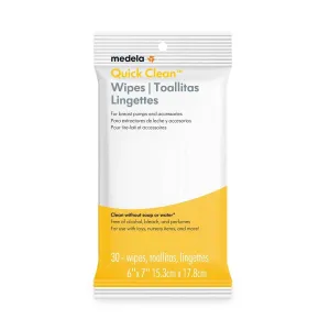 Medela Quick Clean Wipes (30 Count)