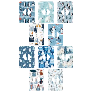 Medtronic Winter Animals Mix Design Patches