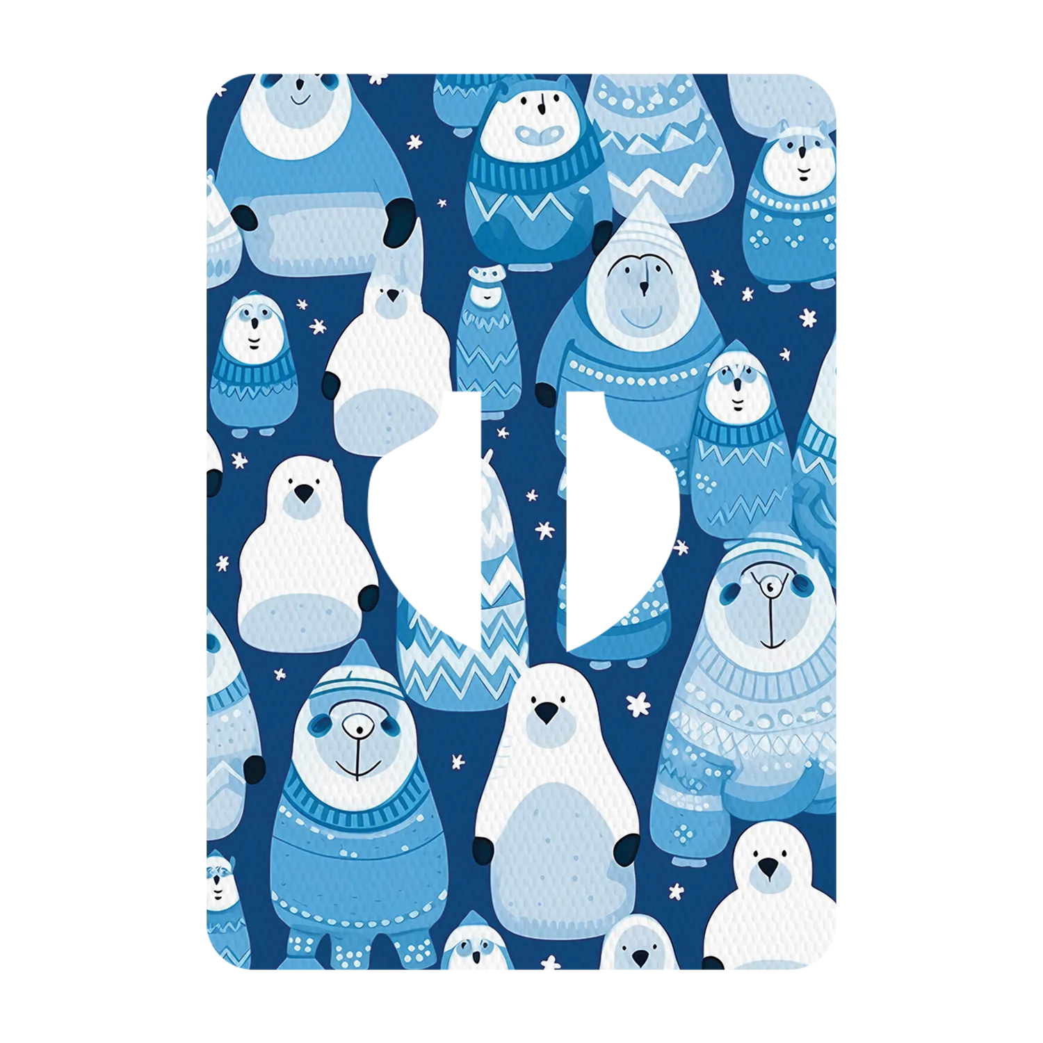 Medtronic Winter Animals Mix Design Patches