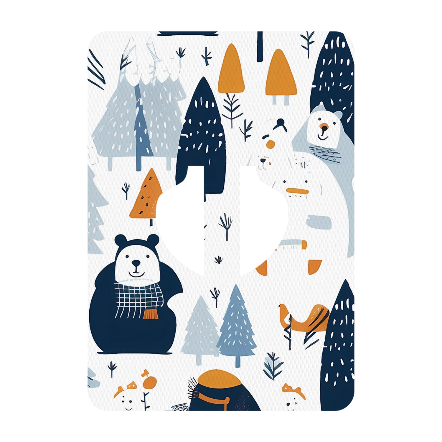 Medtronic Winter Animals Mix Design Patches