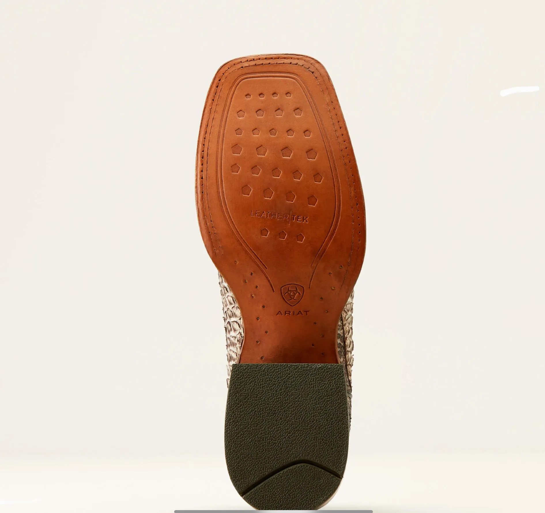 Men’s Ariat Dry Gulch Tan Python Ancient Black Boots