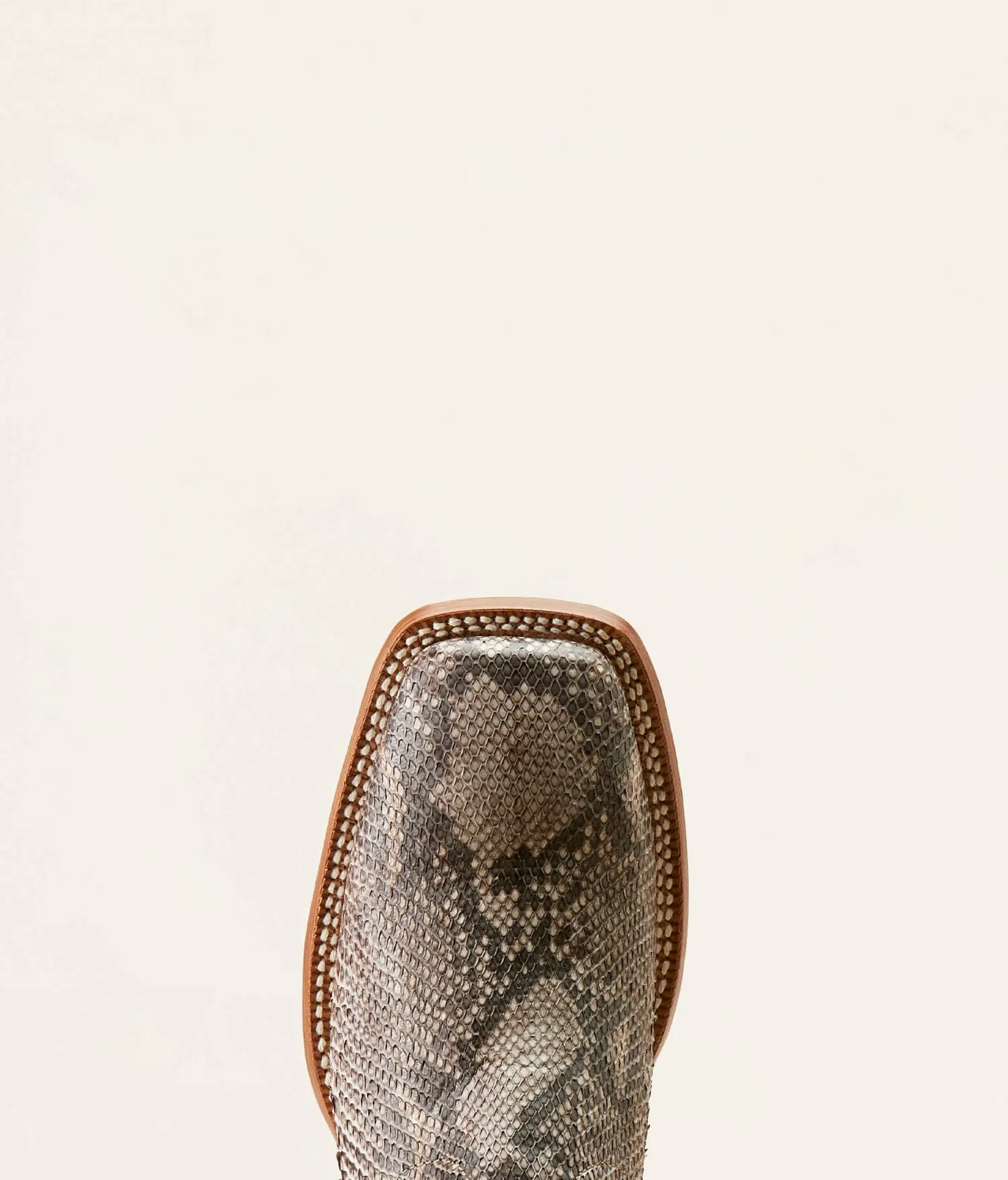 Men’s Ariat Dry Gulch Tan Python Ancient Black Boots