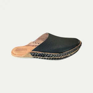 Men's Soft Solid City Slide in Charcoal