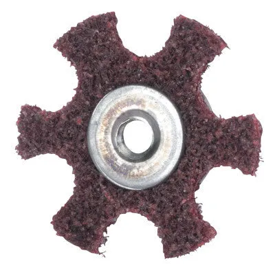 Merit Abrasives Surface Preparation Star 1 1/2 X 1/4-20 Medium, 08834185924