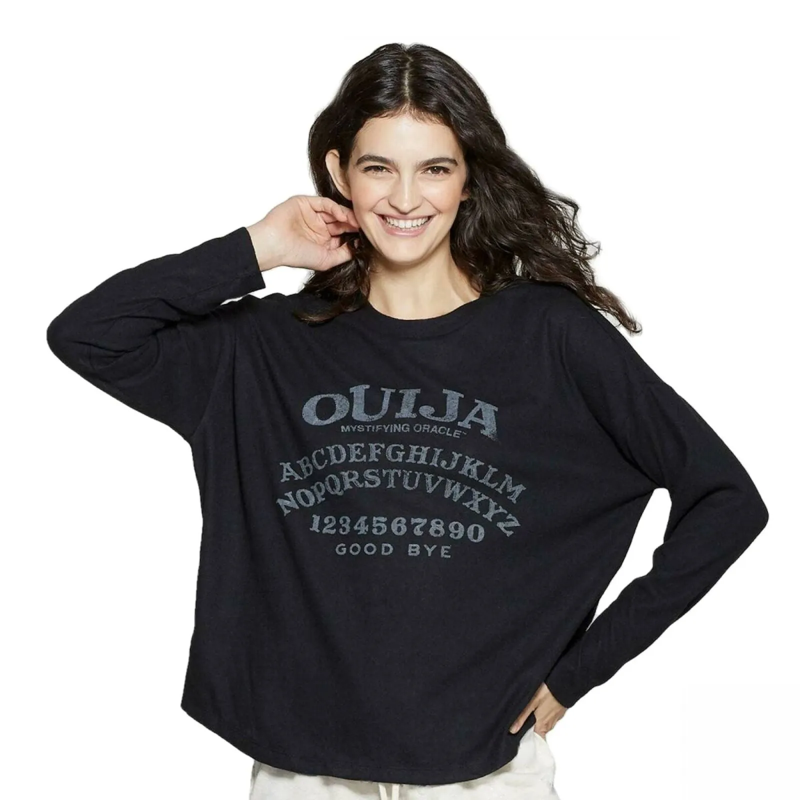 Mighty Fine Women's Ouija Cozy Pajama Top