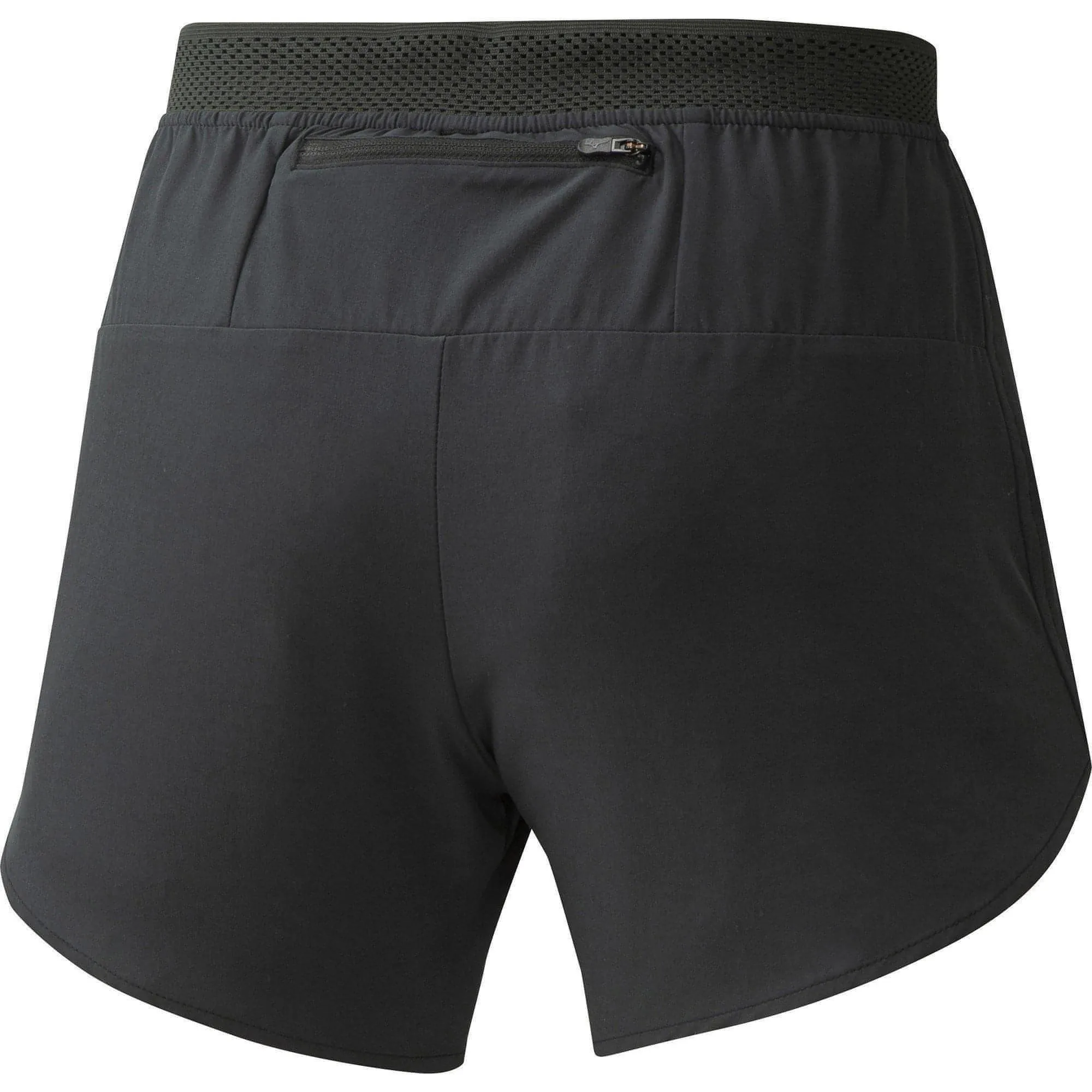 Mizuno ER 4.5 Inch 2 in 1 Womens Running Shorts - Black