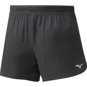 Mizuno ER 4.5 Inch 2 in 1 Womens Running Shorts - Black