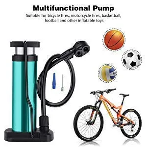 Moolten AIR Floor Pump for Cycle,Bike,Ball,Toys Inflatable(Steel Body)