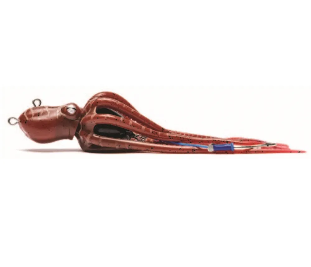 Mustad Ink Vader Kit with Tabs Heavy Self-Inking Octopus Soft Plastic Lure